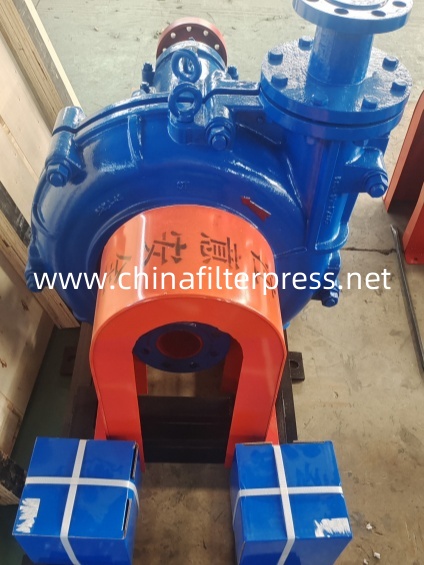 Filter press feeding pump